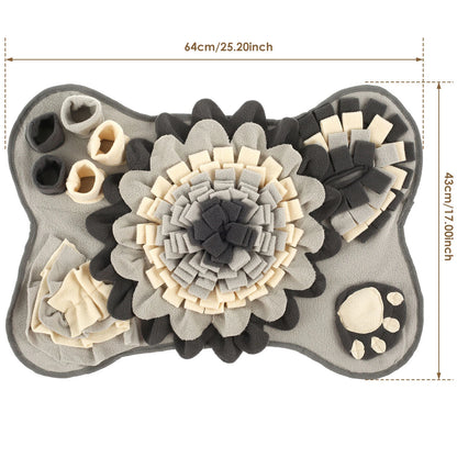 Dog Snuffle Mat — Slow Feeding Puzzle Mat