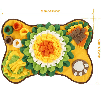 Dog Snuffle Mat — Slow Feeding Puzzle Mat