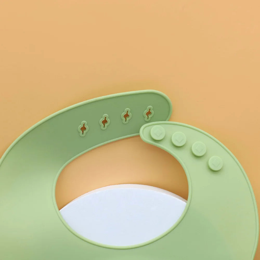Silicone Baby Bib with Food Catcher
