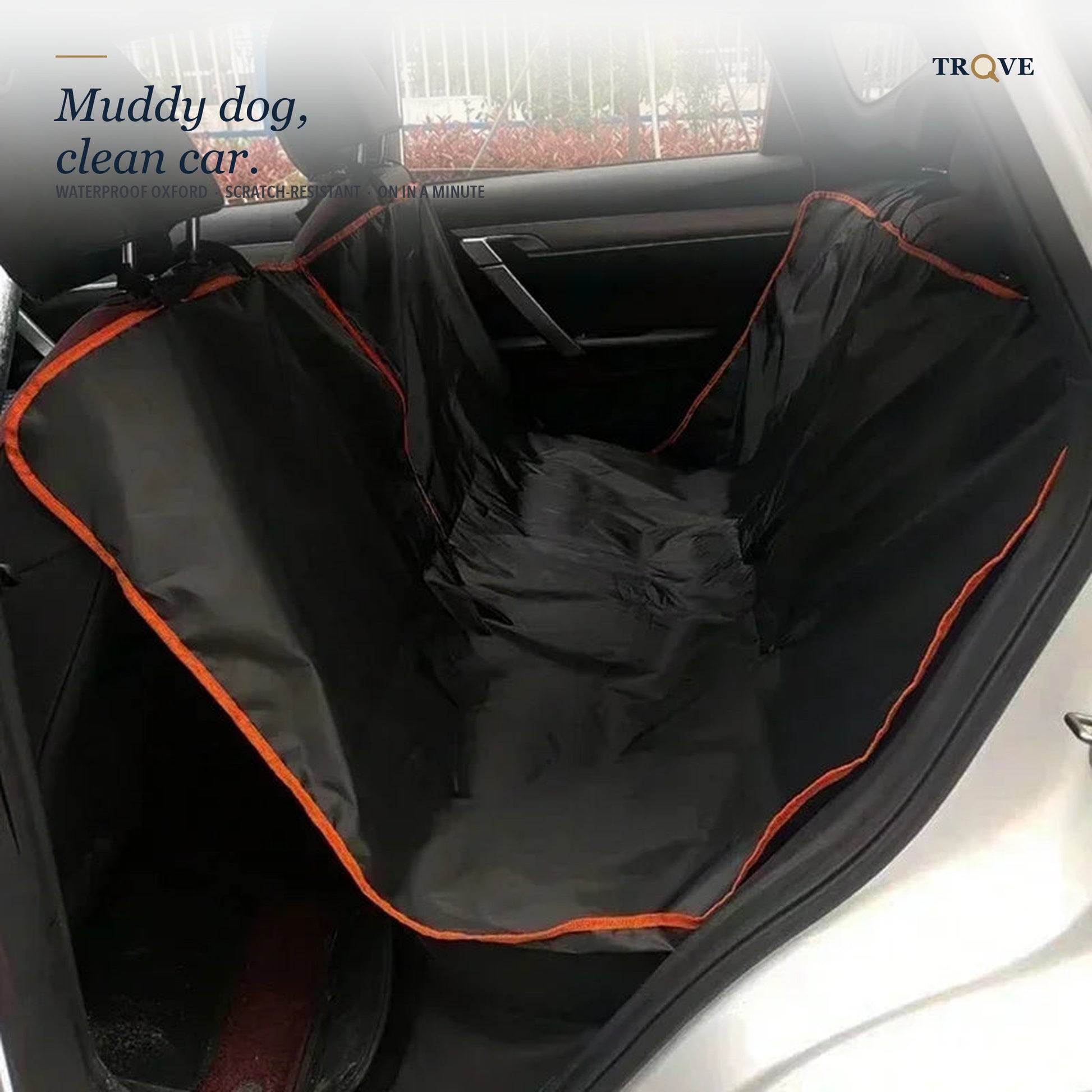 Waterproof Dog Car Seat Hammock — what it does